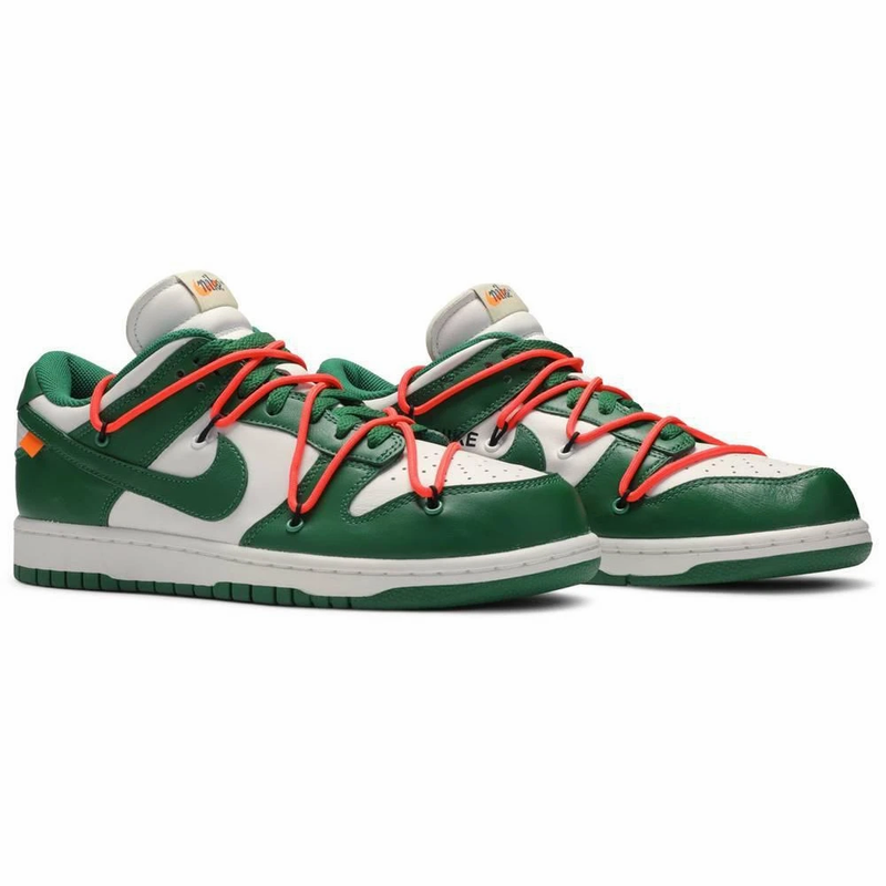 NIKE OFF-WHITE X DUNK LOW 'PINE GREEN'